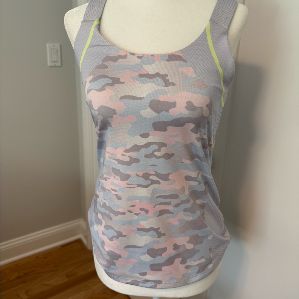 Women's Lucky in Love Camouflage Tank Top